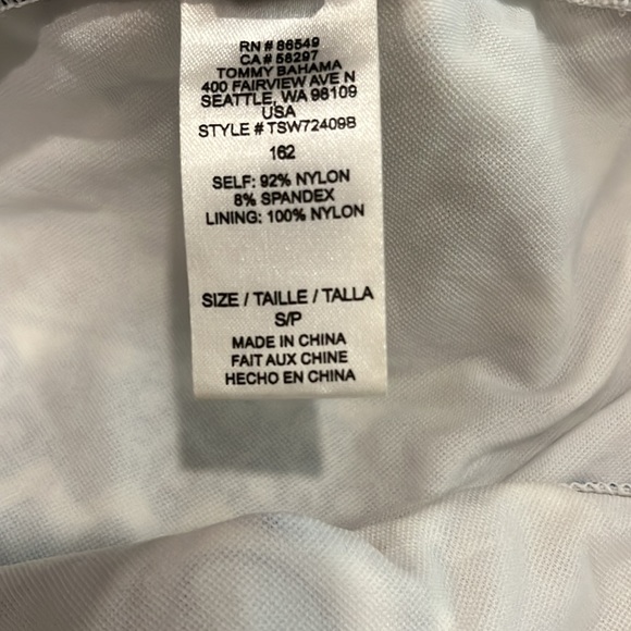 Tommy Bahama Blue Printed Bikini Bottoms - Picture 4 of 5